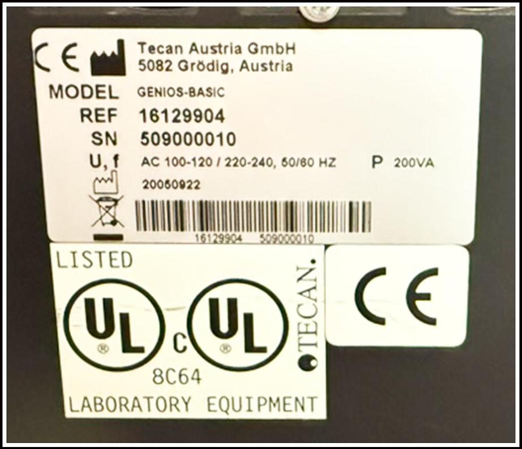 Used Tecan Genios Multimode Microplate Reader Ab & FI & Lum w WARRANTY