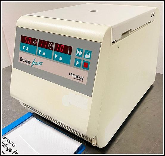 Used Heraeus Sorvall Refrigerated MicroCentrifuge Biofuge Fresco w WARRANTY