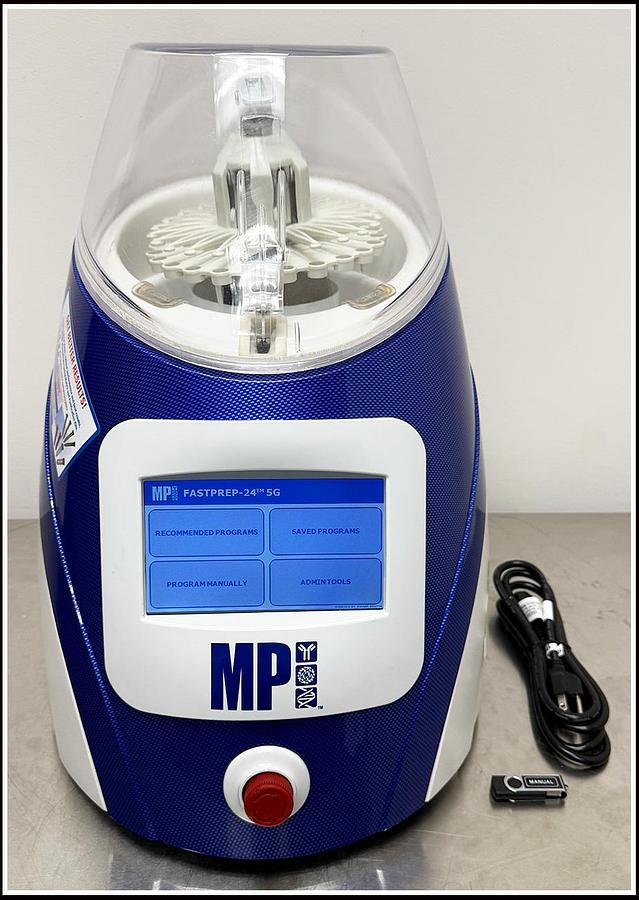 Used MP FastPrep 24 5G Bead Tissue Homogenizer W WARRANTY