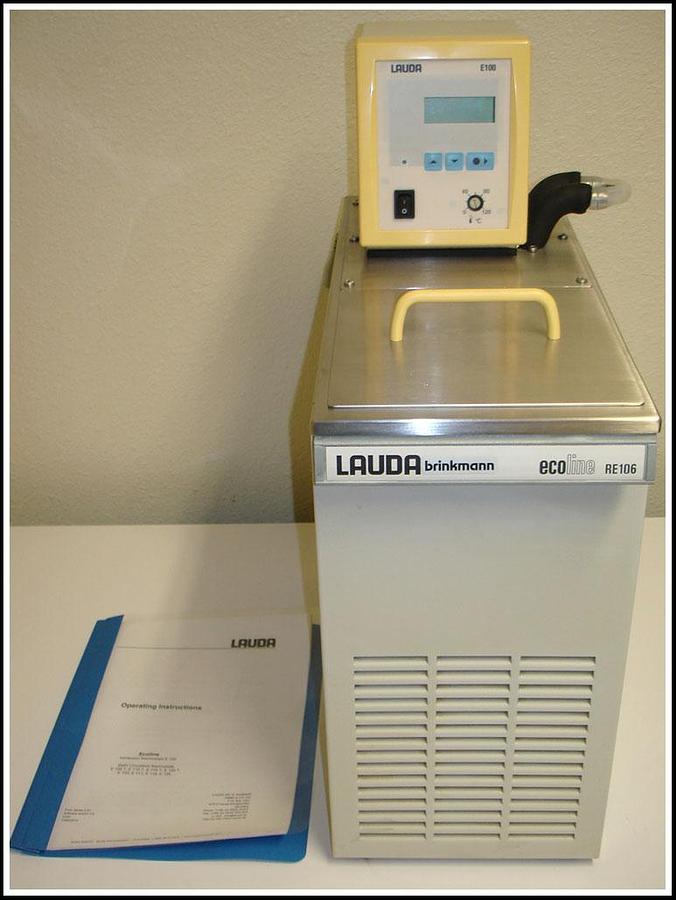 Used Lauda Refrigerated Circulator Chiller Water Bath E100 w WARRANTY