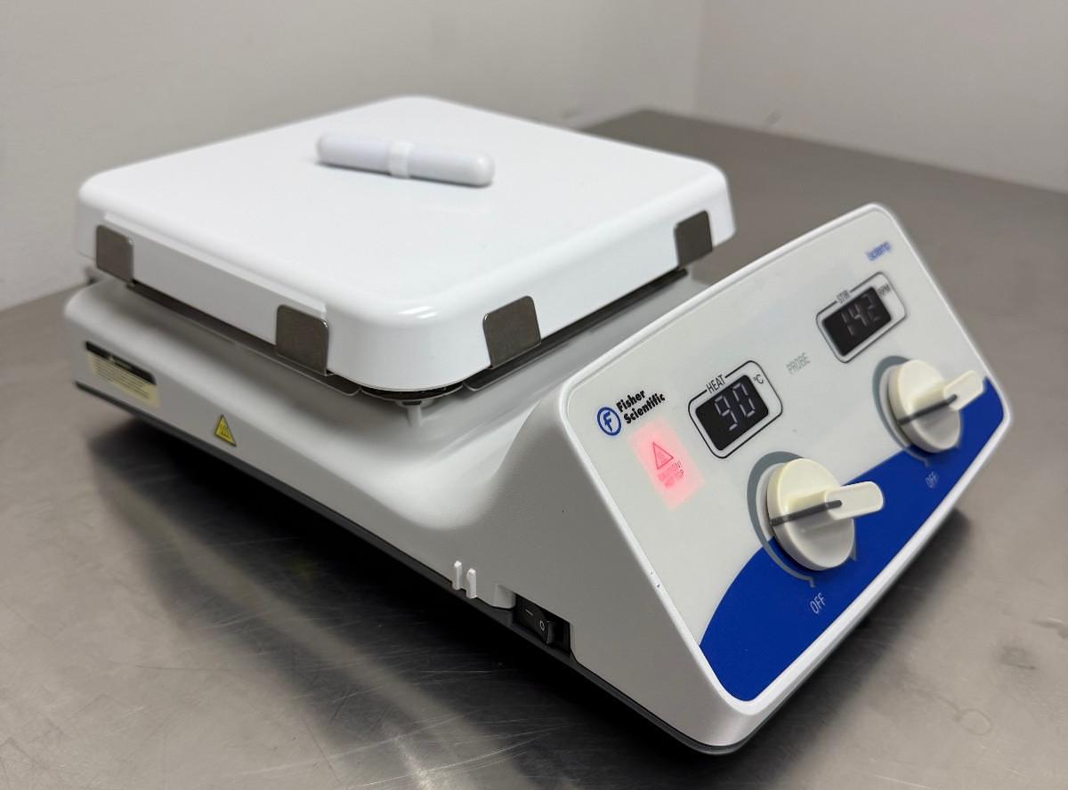 Used * Fisher Isotemp Digital Hot Plate Magnetic Stirrer 7x7" w WARRANTY
