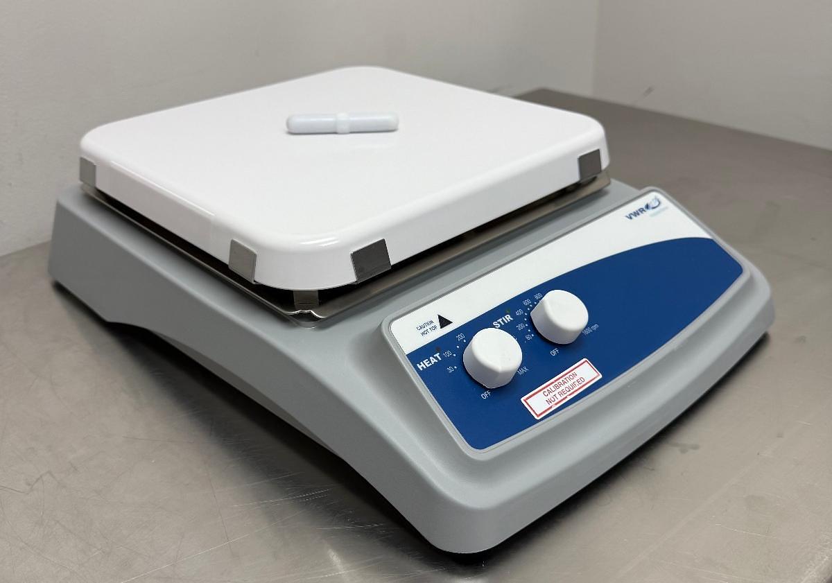 Used * VWR 10x10" Ceramic Magnetic Hotplate Stirrer 97042-674 GUARANTEED!