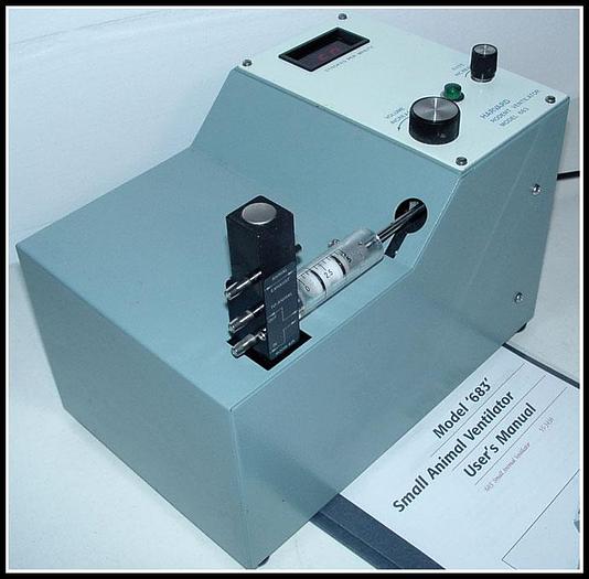 Used Harvard Apparatus 683 Small Animal Ventilator w WARRANTY