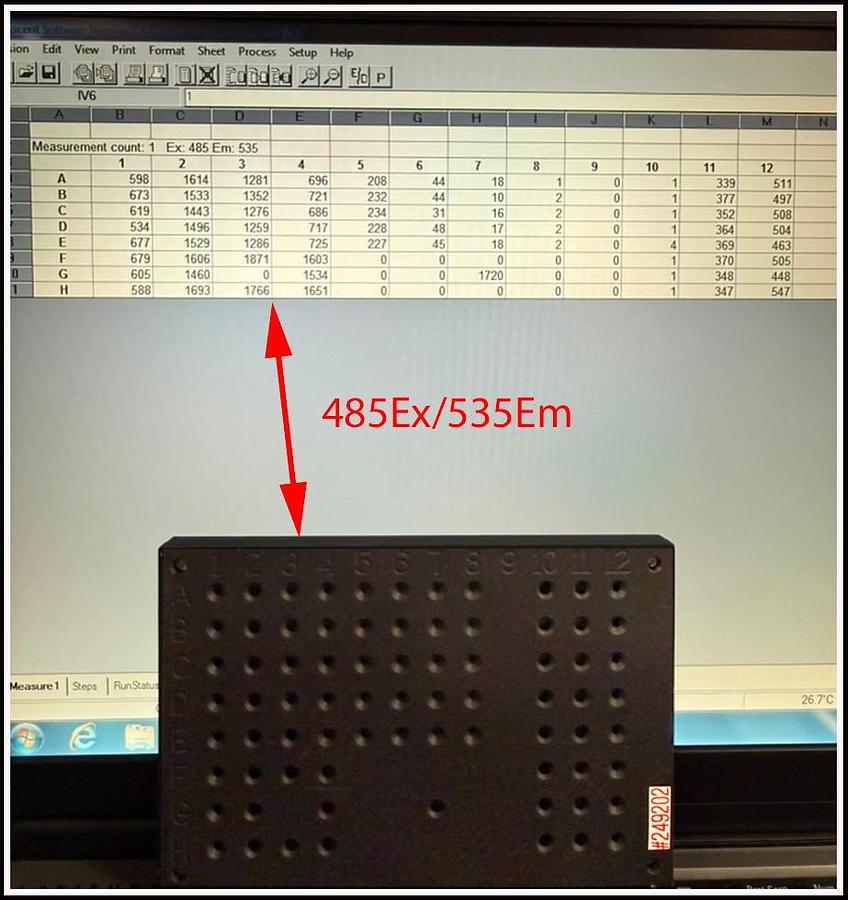 Used Thermo Fluoroskan Ascent Fluorescence Microplate Reader w WARRANTY