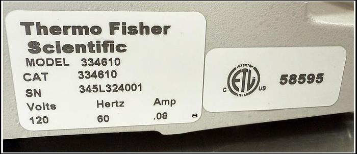 New Thermo Fisher Scientific Abbe 3L #334610 w WARRANTY