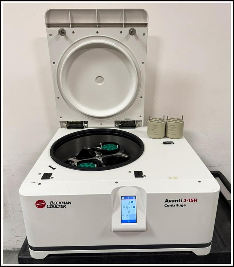 Used Beckman Coulter Avanti J-15R Refrigerated Centrifuge w WARRANTY