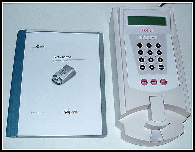 Used Hoefer Fluorometer DyNA Quant 200 DQ200 w WARRANTY