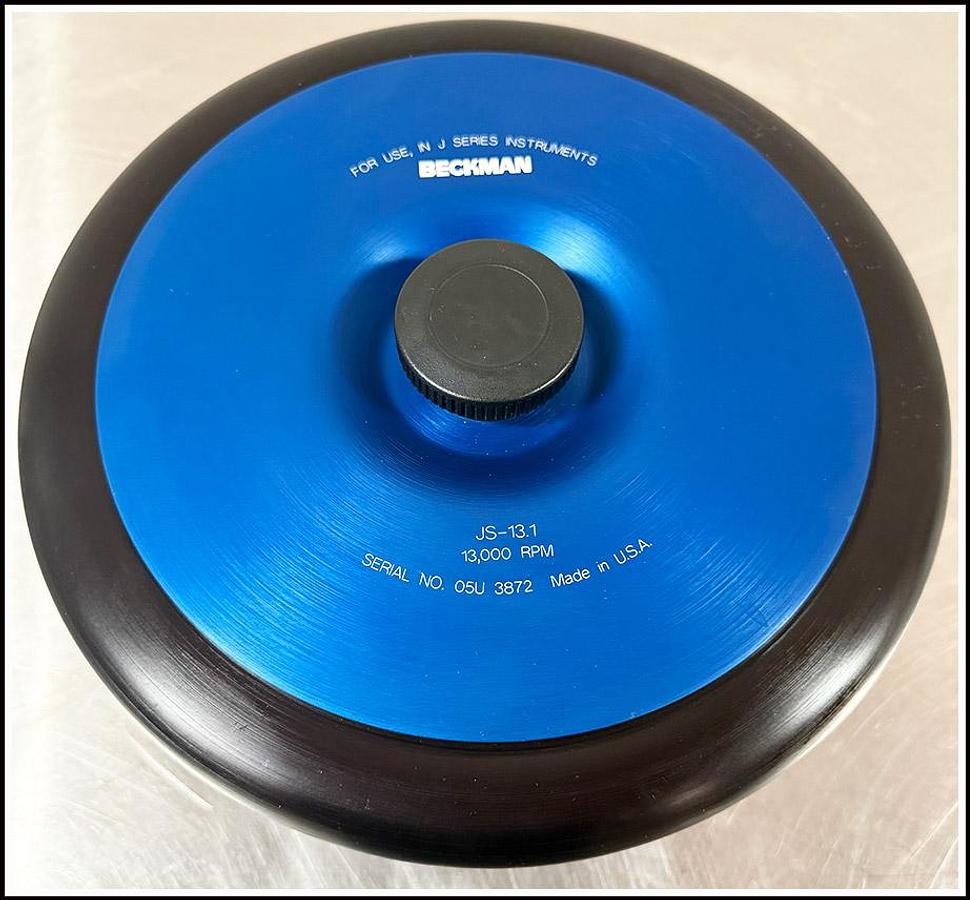 Used Beckman Rotor JS-13.1 SN#05U3278 w WARRANTY