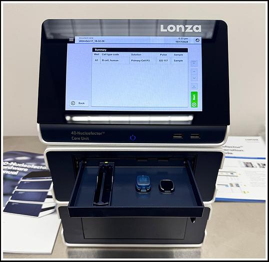 Used Lonza Nucleofector 4D Electroporator w WARRANTY