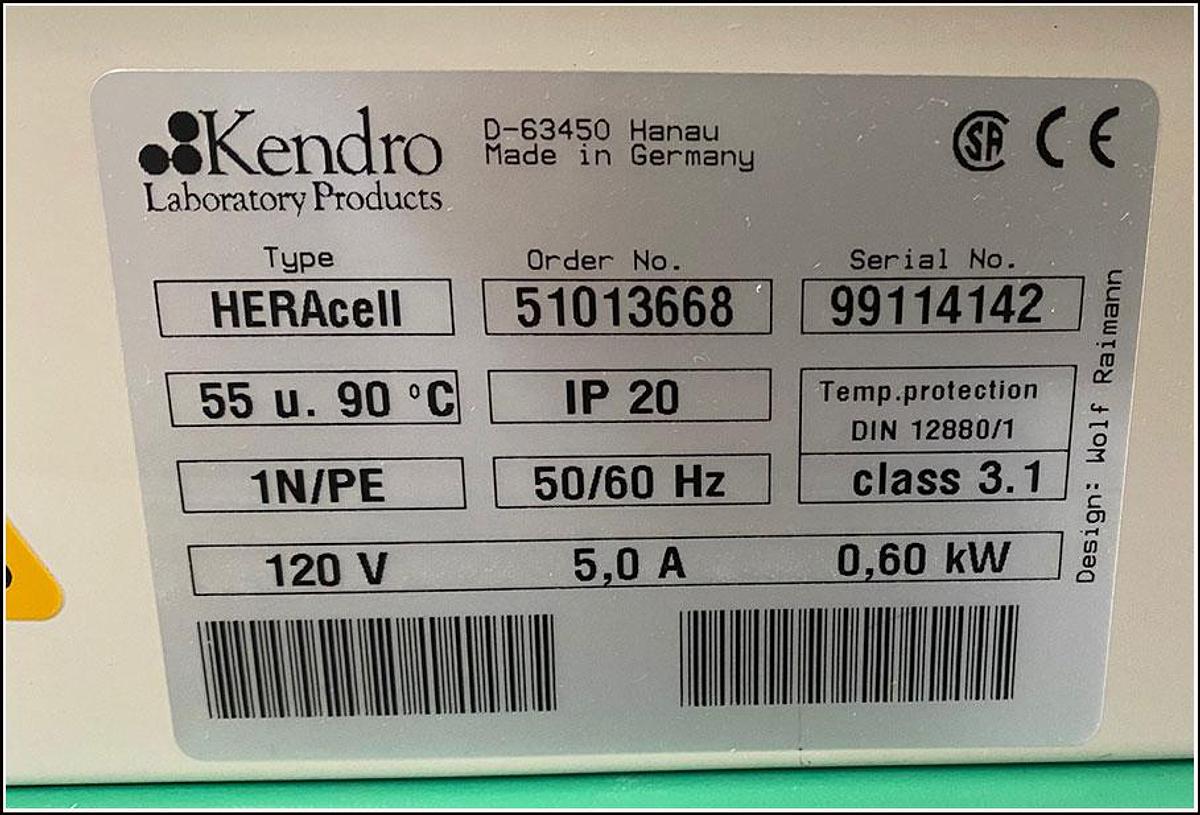 Used Kendro Heraeus HERAcell CO2 Incubator Dual Stack w WARRANTY