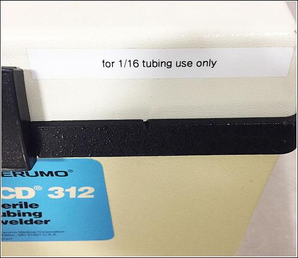 Used Terumo SCD 312 Tube Welder Fuser w WARRANTY