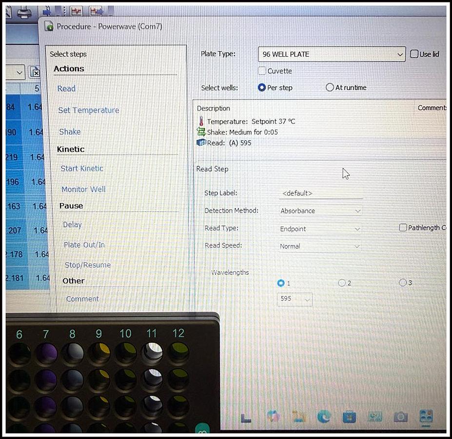 Used PowerWave HT Scanning Microplate Reader Spectrophotometer COMPLETE WARRANTY