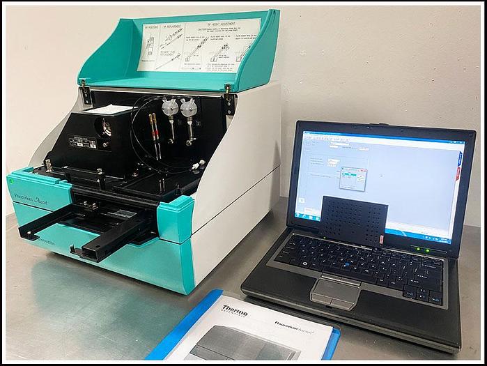 Used Thermo Labsystems Fluoroskan Ascent Fluorescence Microplate Reader W WARRANTY