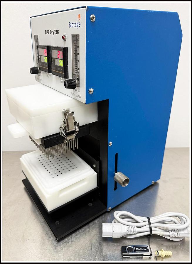 Used Biotage Jones Spe-Dry 96 Microplate Evaporator Concentrator w WARRANTY