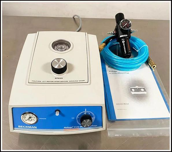 Used Beckman Airfuge Ultracentrifuge w Rotor w WARRANTY
