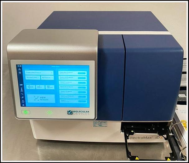 Used Molecular Devices SpectraMax iD3 Multimode Microplate Reader w WARRANTY