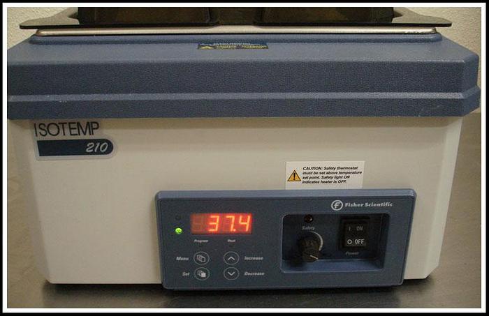 Used Fisher Scientific Isotemp 210 Water Bath w WARRANTY