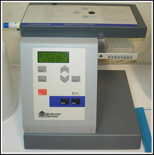Used Microplate Washer Skanwasher 400 96 Well Head w WARRANTY