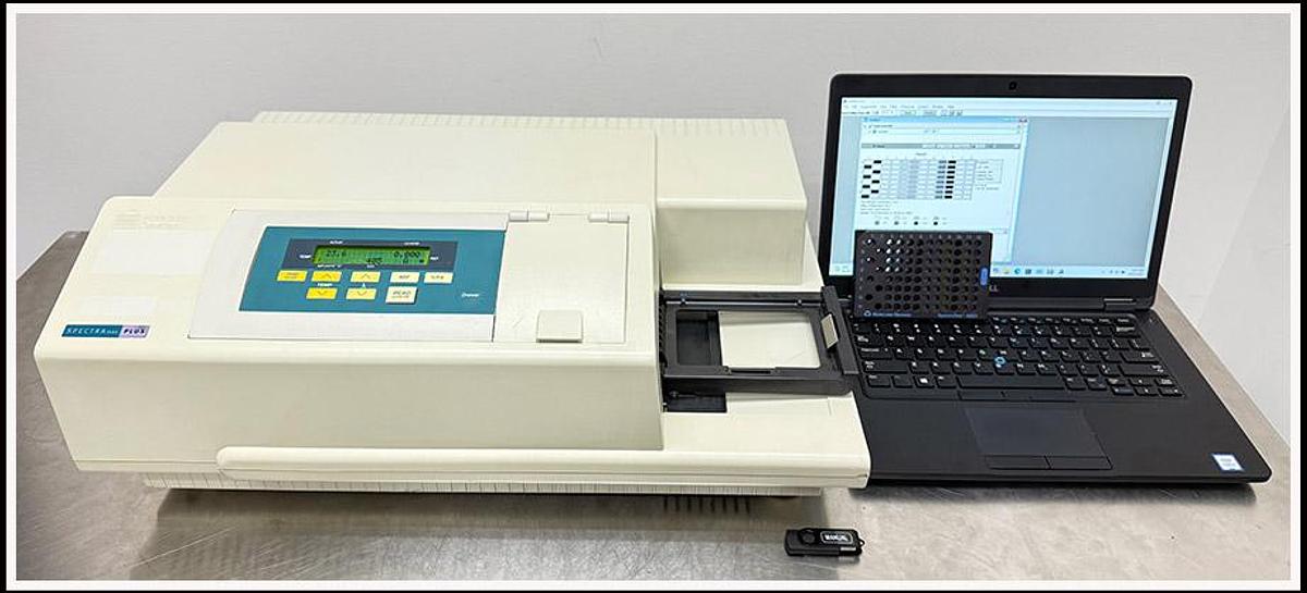 Used Molecular Devices SpectraMax Plus 384 COMPLETE VALIDATED w WARRANTY