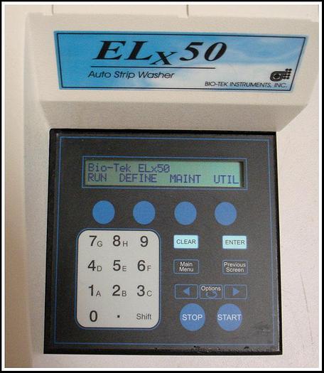 Used Bio-Tek Elx50 Microplate Strip Washer ELISA w WARRANTY