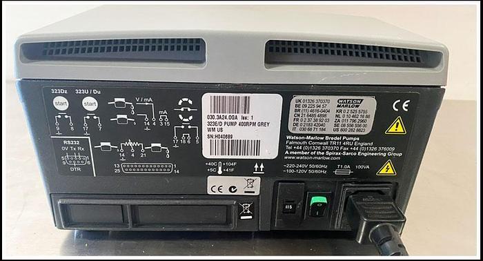 Used Watson Marlow 323 E/D w 313DW Head Peristaltic Pump w WARRANTY