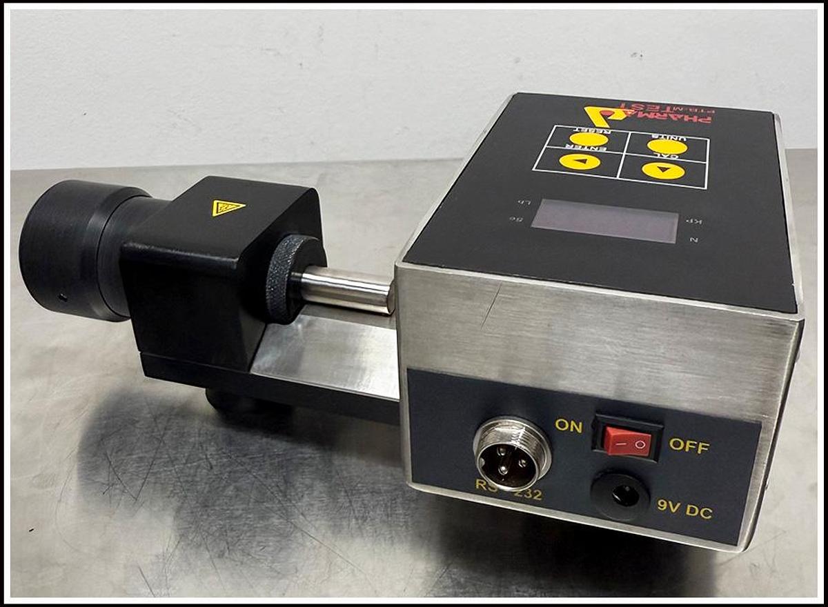 Used Pharma Test Pill Hardness Tester PTB-M w WARRANTY