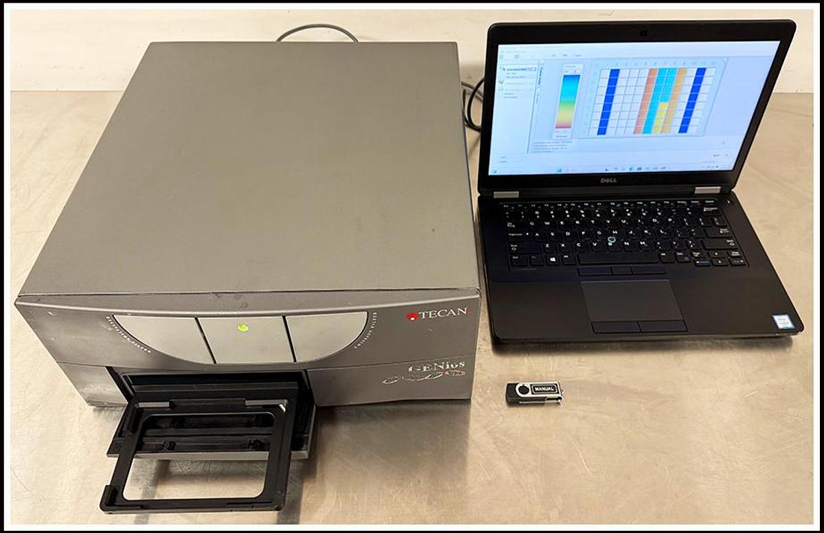 Used Tecan Genios Multimode Microplate Reader Ab & FI & Lum w WARRANTY