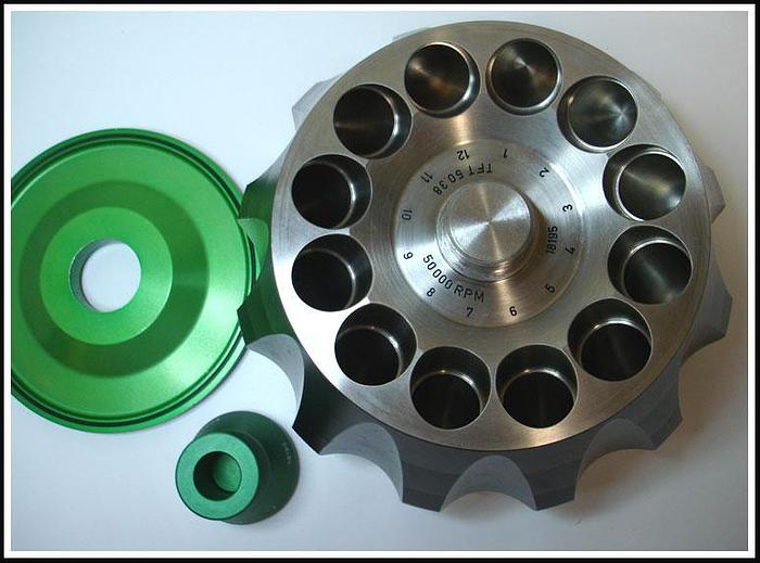 Used Sorvall TFT 50.38 Ultracentrifuge Rotor w WARRANTY
