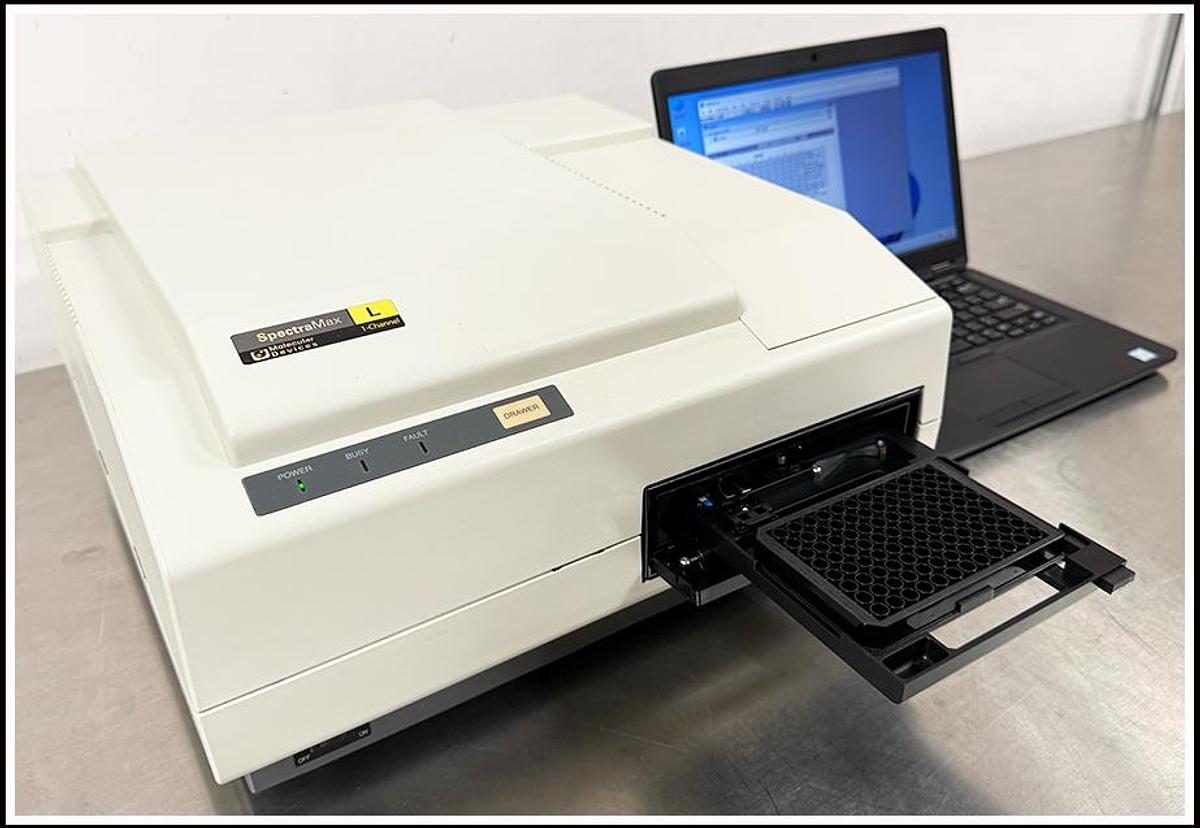 Used Spectramax L Microplate Luminometer Luminescence Reader w WARRANTY