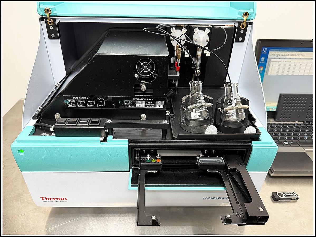 Used Thermo Labsystems Fluoroskan FL Multimode Fluorescence & Lum Reader W WARRANTY