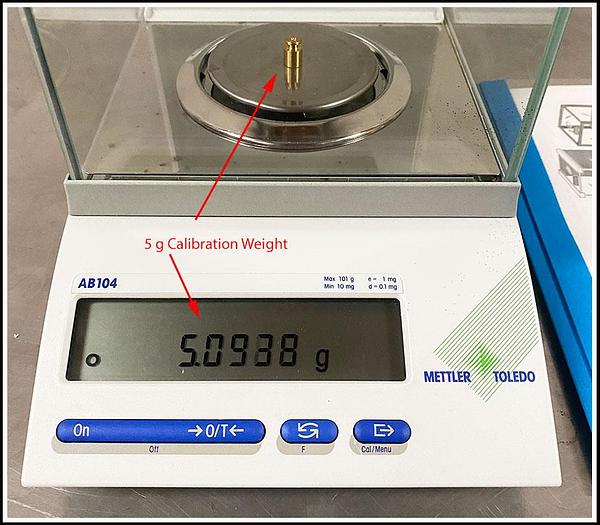 Used Mettler Toledo AB104 0.1mg Analytical Balance w WARRANTY