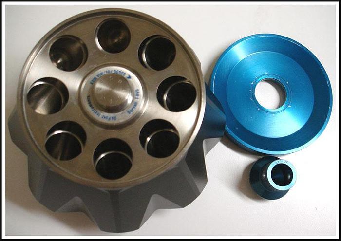 Used Sorvall T-865 Fixed Angle Titanium Rotor w WARRANTY