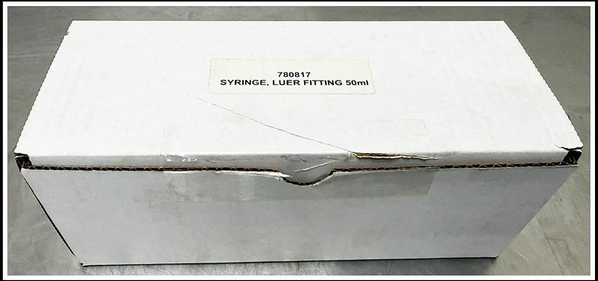 Used KDS 50ml Stainless Steel Luer Lock 780817 w WARRANTY