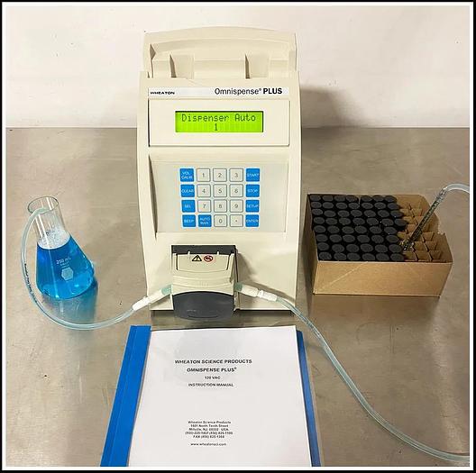 Used Wheaton Omnispense PLUS Dispensing Pump w WARRANTY