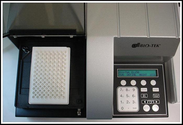 Used Bio-Tek Elx50 Microplate Strip Washer ELISA 8 Channel w WARRANTY