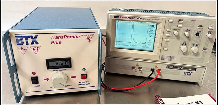 Used BTX Transporator T720 Electroporator EColi Bacteria Pulser w WARRANTY