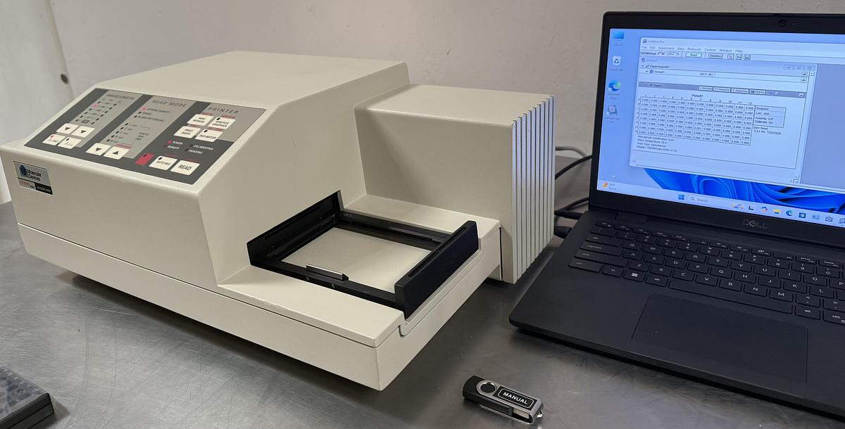 Used Molecular Devices ThermoMax Microplate Reader COMPLETE w WARRANTY