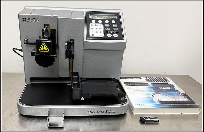 Used BioTek Microflo Select Microplate Dispenser w WARRANTY