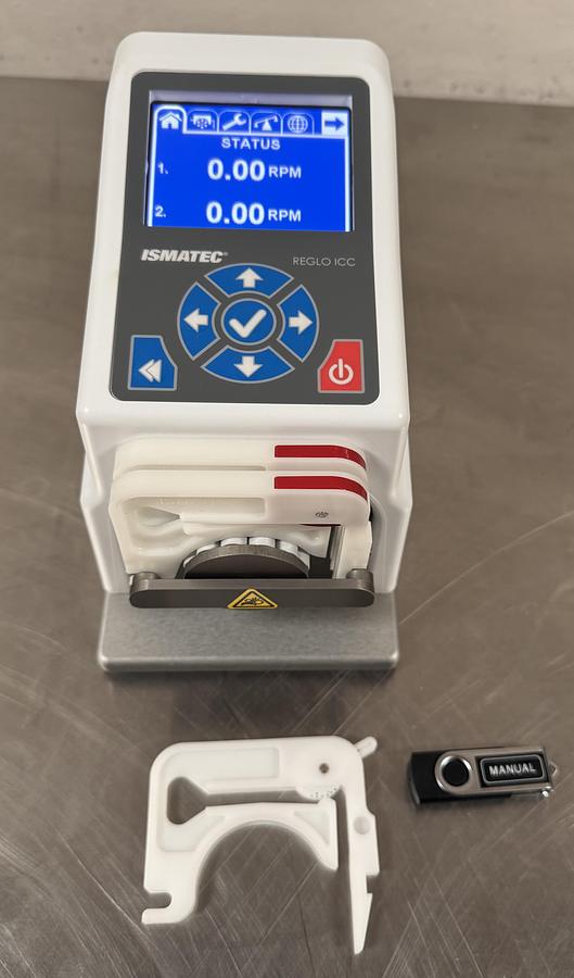 Used Ismatec REGLO ICC Dispensing Cassette Pump w WARRANTY