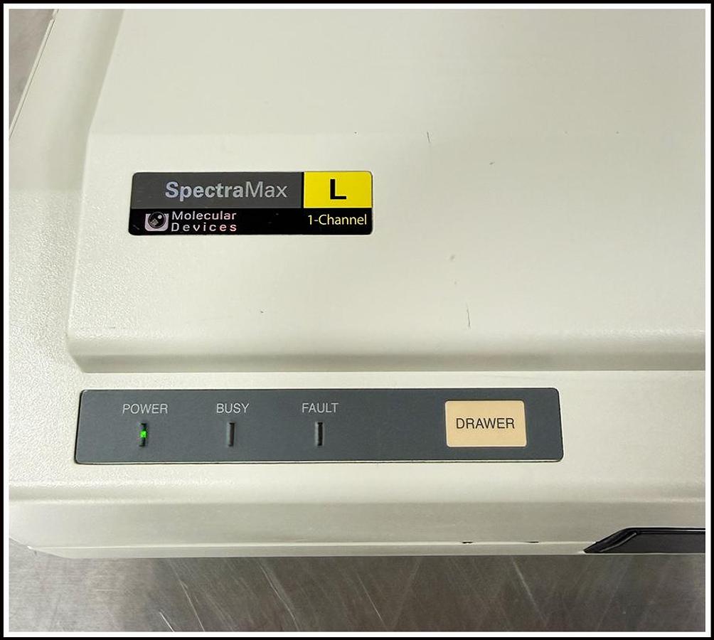 Used Spectramax L Microplate Luminometer Luminescence Reader w WARRANTY