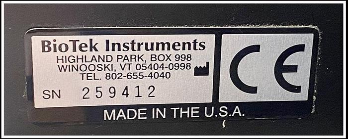 Used Bio-Tek ELx808 IU Microplate Reader w Incubator & Gen5 Software COMPLETE W WARRANTY