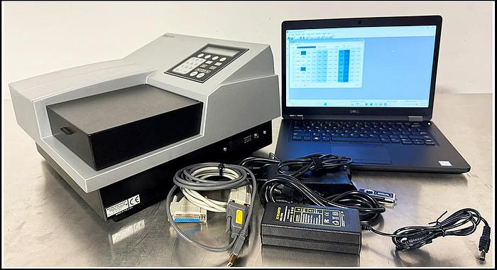 Used Bio-Tek Elx808 Microplate Reader Spectrophotometer COMPLETE w WARRANTY