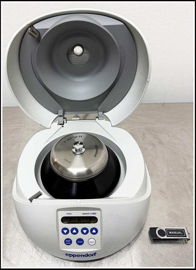 Used Eppendorf Minispin Plus w Rotor Nice with WARRANTY