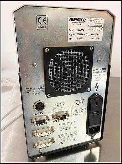 Used ISMATEC MCP-Z Standard Peristaltic Programable Pump