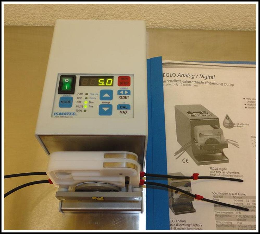 Used Ismatec REGLO ISM 832 Dispensing Cassette Pump w WARRANTY