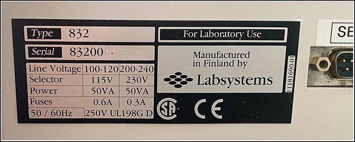 Used LabSystems Multidrop Plate Washer Dispenser 96 & 384 w WARRANTY