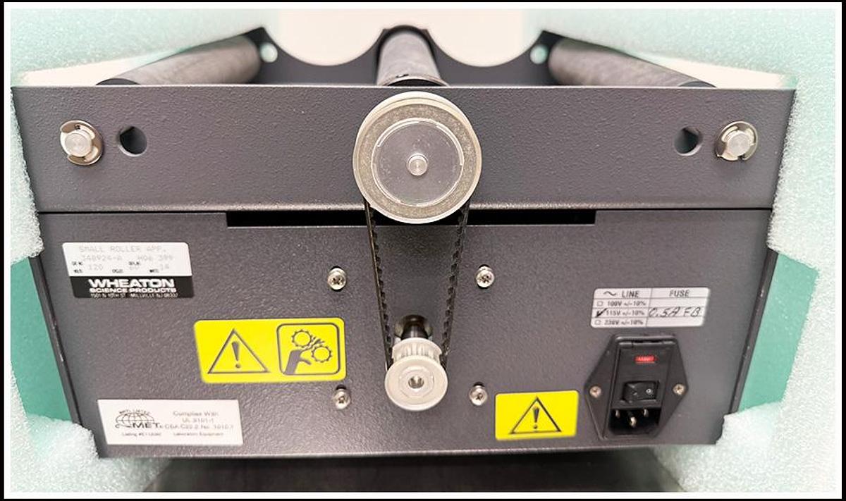 NEW Wheaton Bottle Roller Apparatus W348924-A w WARRANTY 