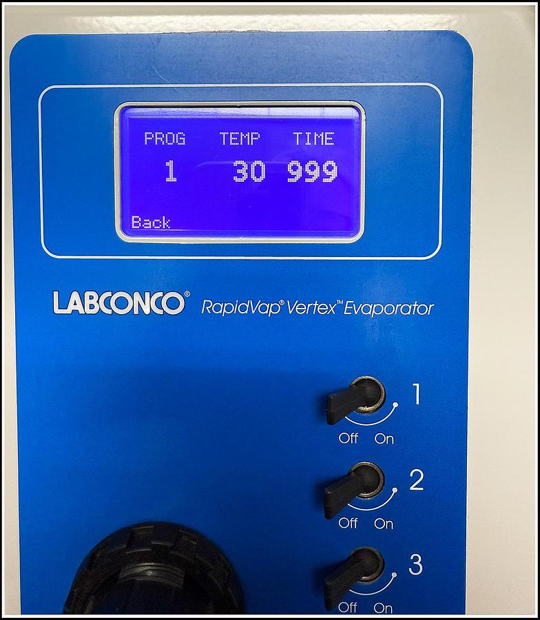 Used Labconco Vertex Rapidvap Dry Tube Evaporator w WARRANTY