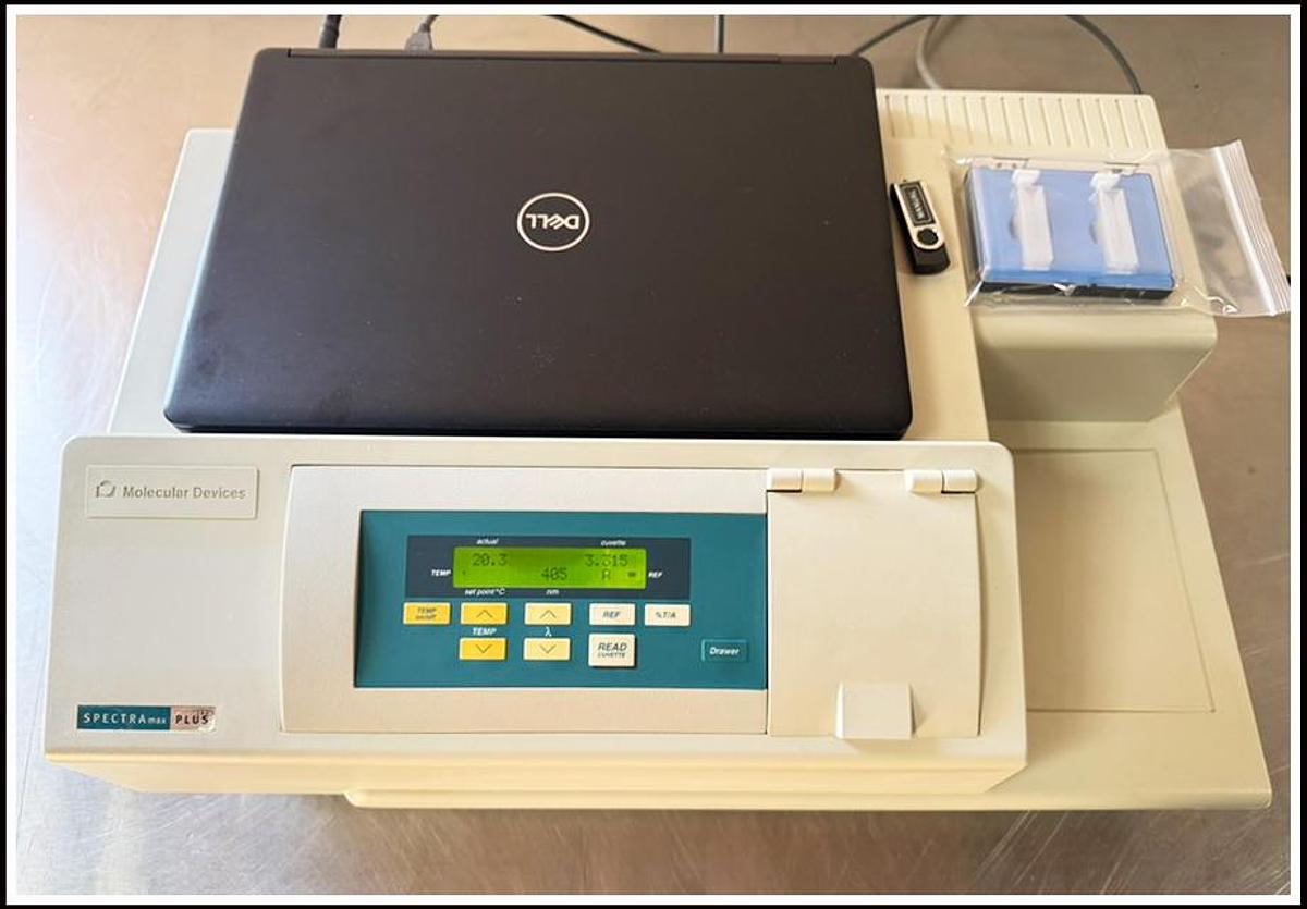 Used Molecular Devices SpectraMax Plus 384 COMPLETE w WARRANTY