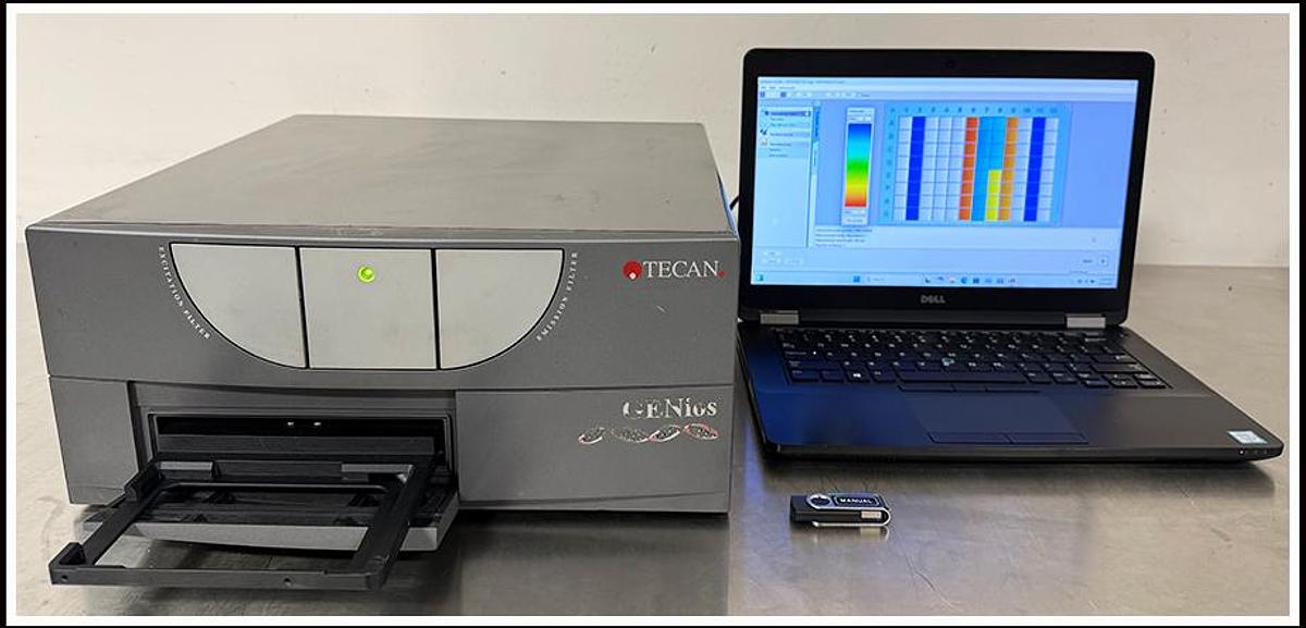 Used Tecan Genios Multimode Microplate Reader Ab & FI & Lum w WARRANTY